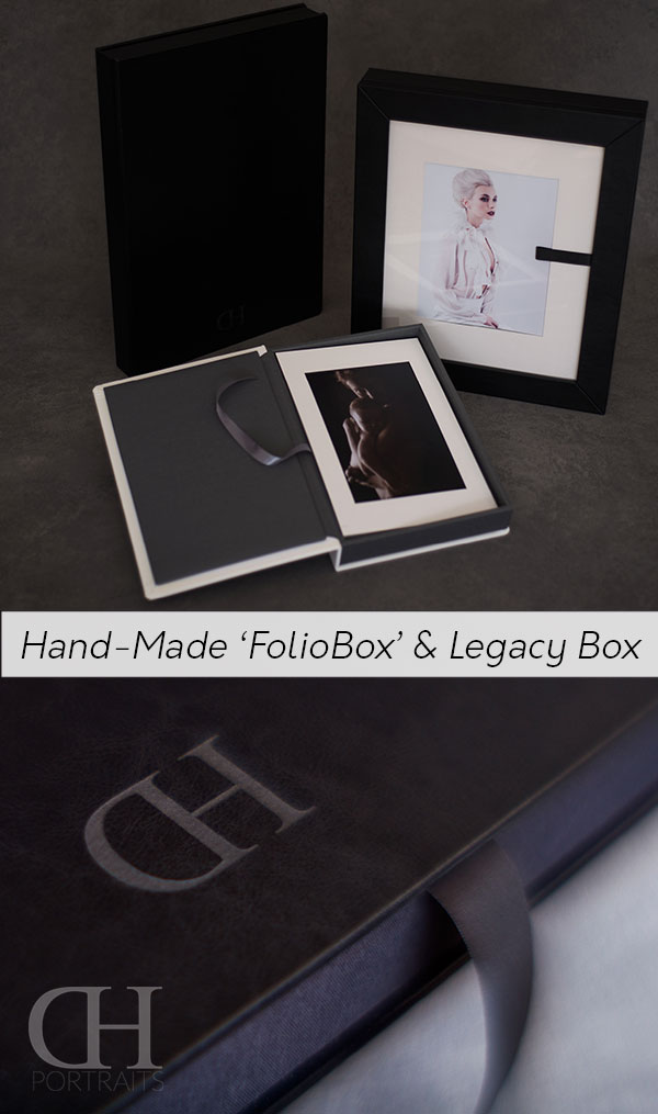 Folio Boxes, Legacy Boxes - Exclusive High Class Print Products - Dan Hostettler Portraits