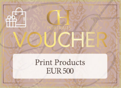 Gift Card - EUR 500 - Print Product - Website - Dan Hostettler Portraits Prague