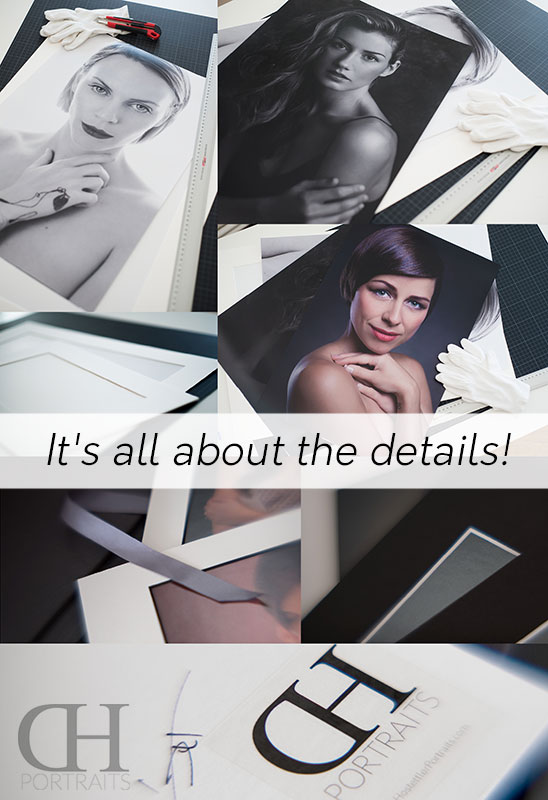 "It is all about the details - Finishing Highly Exclusive Print Products - Dan Hostettler Portraits