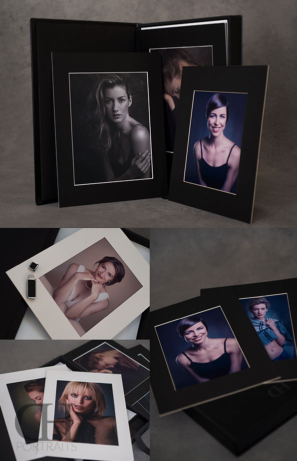 Leather Folio Boxes & Mats - Exclusive High Class Print Products - Dan Hostettler Portraits