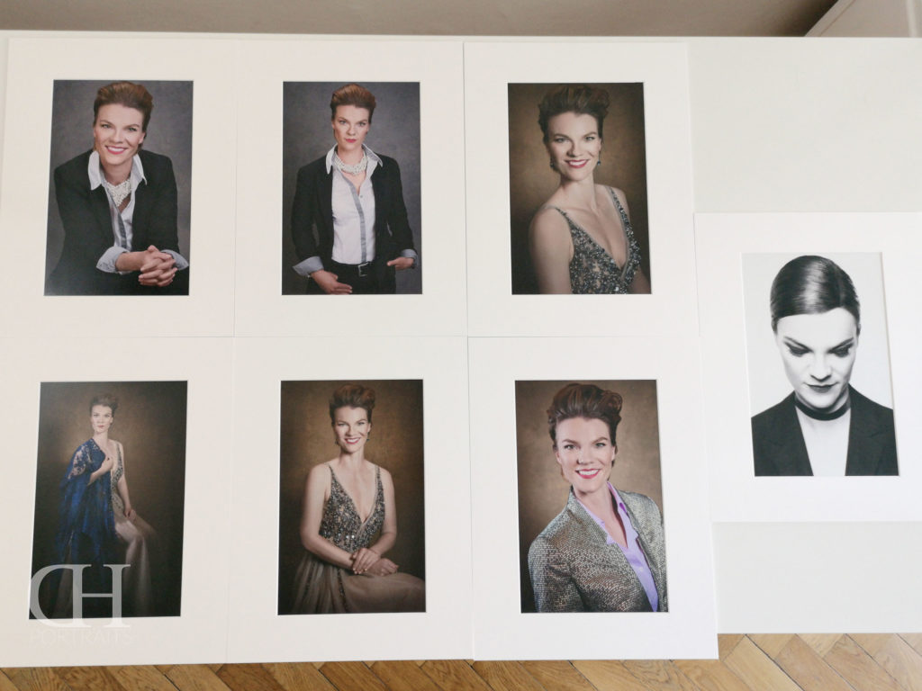 Impressions - Reveal Wall Zdenka, Actress & Moderator - Process - Dan Hostettler Portraits Prague