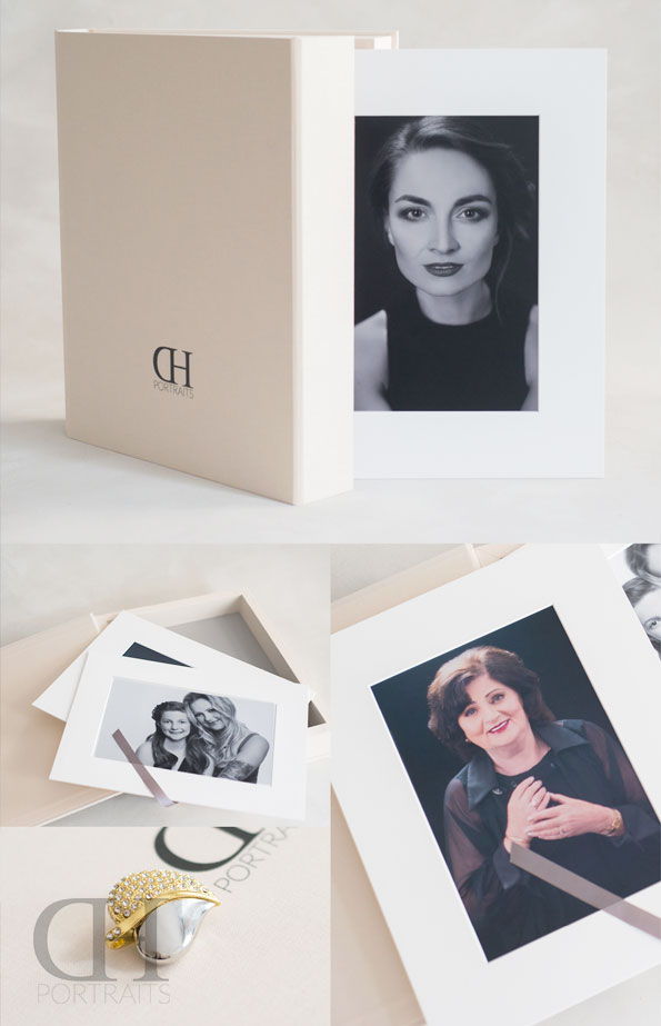 Folio Boxes & Mats - Exclusive High Class Print Products - Dan Hostettler Portraits - MOBILE Version