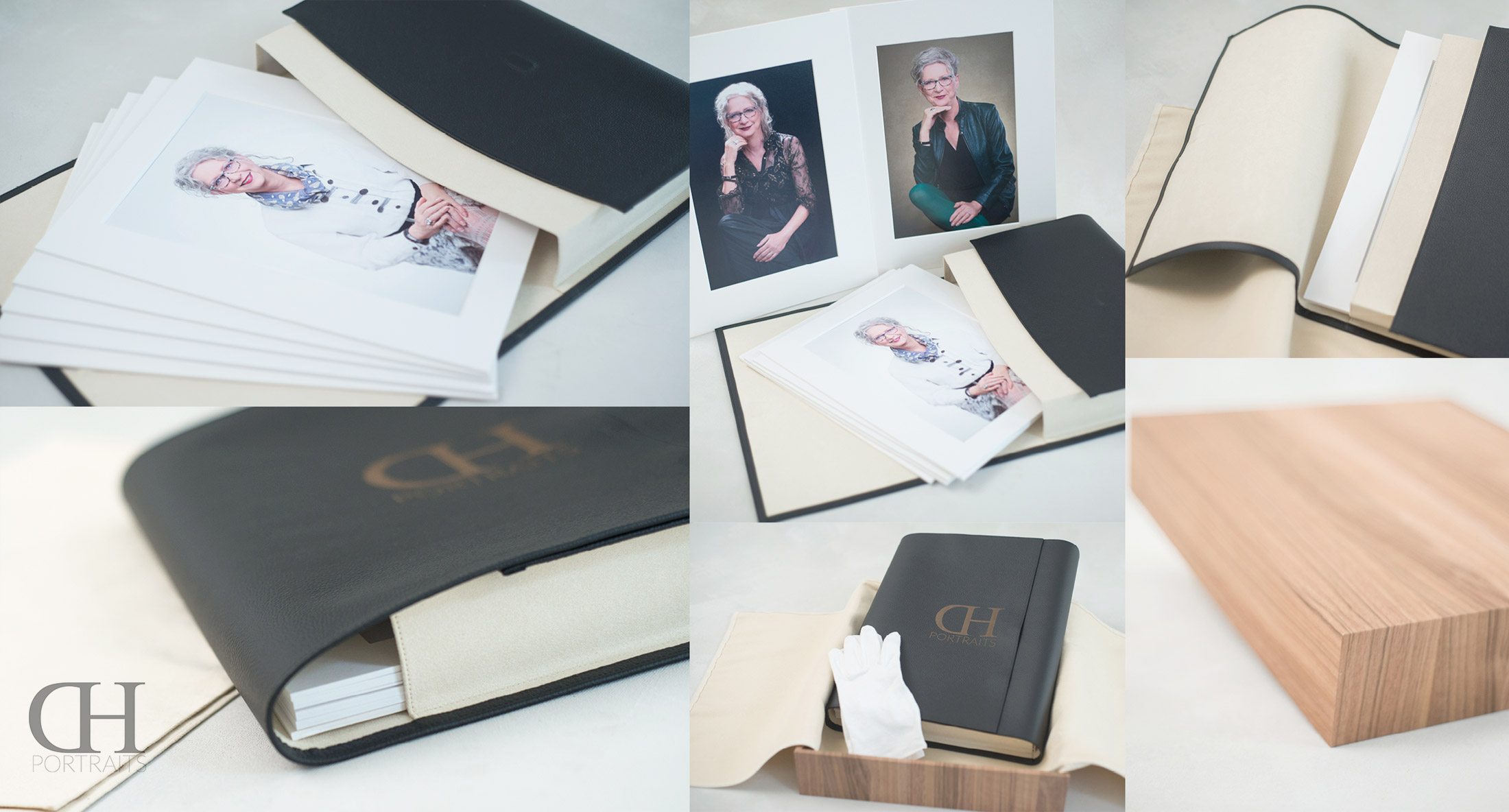 Leather Portfolio & Mats - Exclusive High Class Print Products - Dan Hostettler Portraits